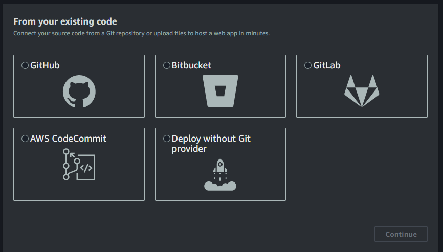 host web app vcs